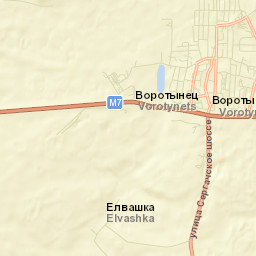 Vorotynets Street Map
