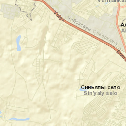 Novyye Lapsary Street Map