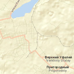 Verkhniy Ufaley Street Map