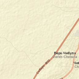 Verkh-Chebula Street Map