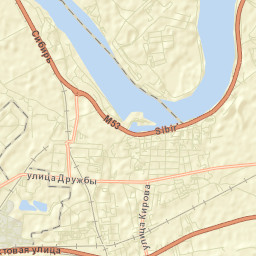 Berëzovka Street Map