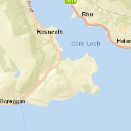 Rhu Street Map