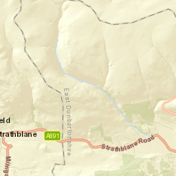 Strathblane Street Map