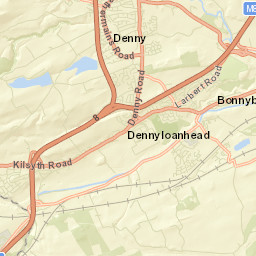 Bonnybridge Street Map