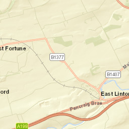 East Linton Street Map