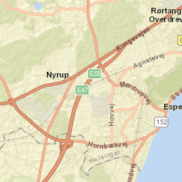 Espergærde Street Map