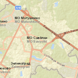 Rzhavki Street Map