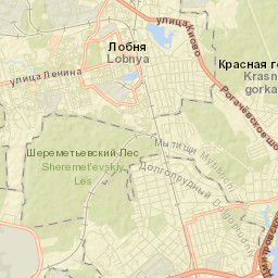 Sheremet’yevskiy Street Map