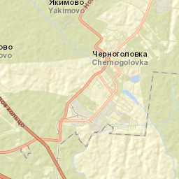 Chernogolovka Street Map