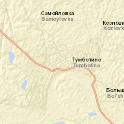 Tumbotino Street Map