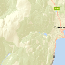 Dunoon Street Map