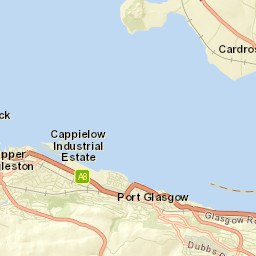 Port Glasgow Street Map