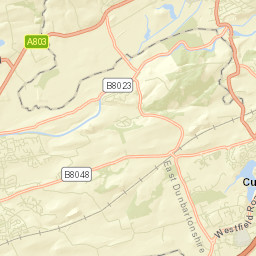 Twechar Street Map