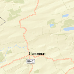 Slamannan Street Map