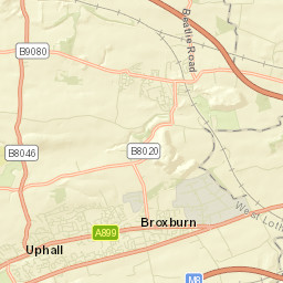 Broxburn Street Map