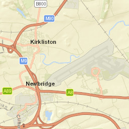Ratho Station Street Map