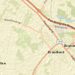 Brande Street Map