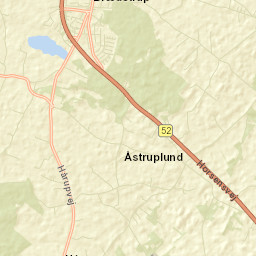 Brædstrup Street Map