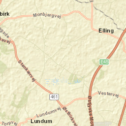 Horsens Kommune Street Map