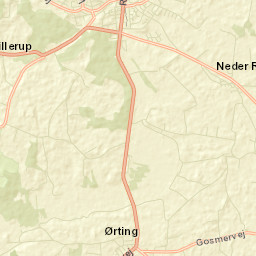 Odder Street Map