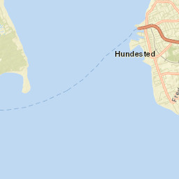 Hundested Street Map