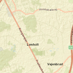 Fredensborg Kommune Street Map