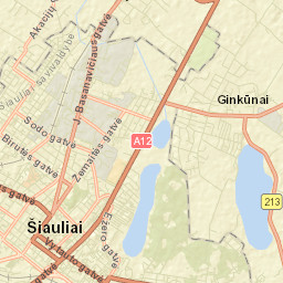 Šiauliai Street Map