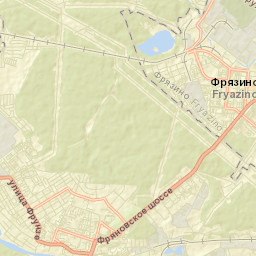 Shchelkovo Street Map