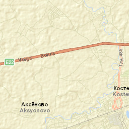 Kosterevo Street Map