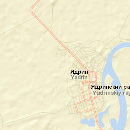 Yadrin Street Map