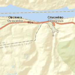 Ovsyanka Street Map