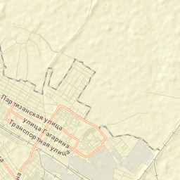 Tayshet Street Map