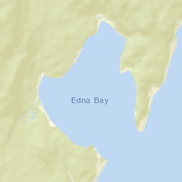 Edna Bay Alaska Street Map