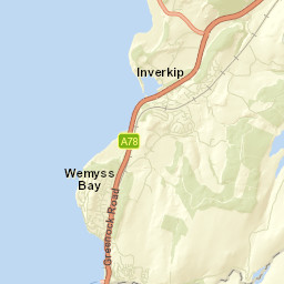 Wemyss Bay Street Map