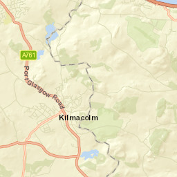 Kilmacolm Street Map