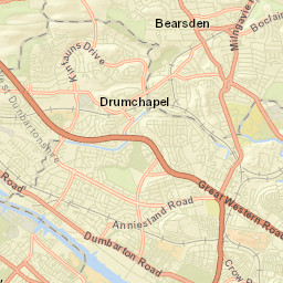 Bearsden Street Map