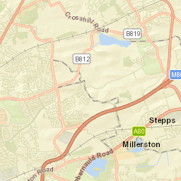 Bishopbriggs Street Map