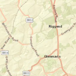 Glenmavis Street Map