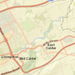 East Calder Street Map