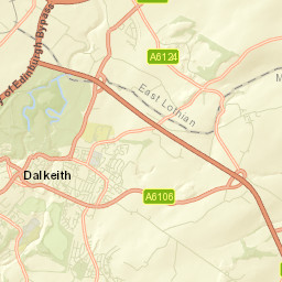 Dalkeith Street Map