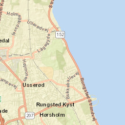 Hørsholm Kommune Street Map