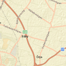 Landskrona Street Map