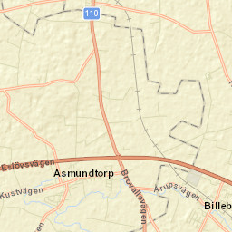 Billeberga Street Map