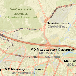 Vatutino Street Map