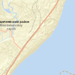 Mendeleyevskiy Rayon Street Map