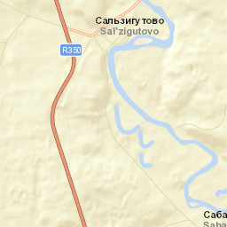 Mechetlinskiy Rayon Street Map