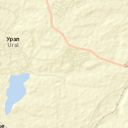 Ural Street Map
