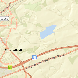 Chapelhall Street Map