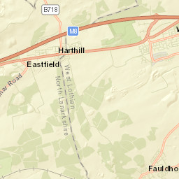 Harthill Street Map