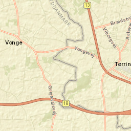Tørring Street Map